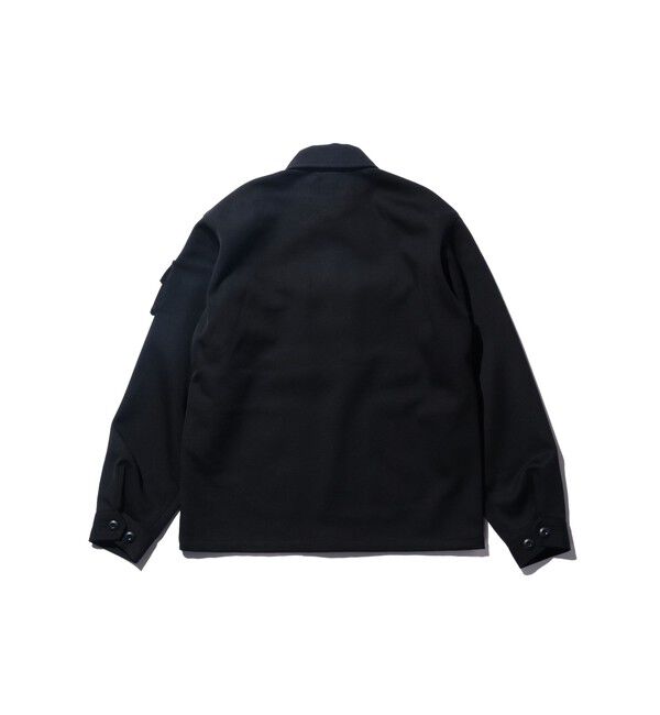 BEAMS PLUS「MIL Shirt-Jacket Wool Elastic」|ブルゾン・スタジャン|