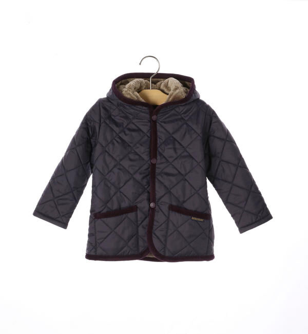 SHIPS KIDS「LAVENHAM:フェイクファー フード ジャケット(90～140cm)」|その他|パープル