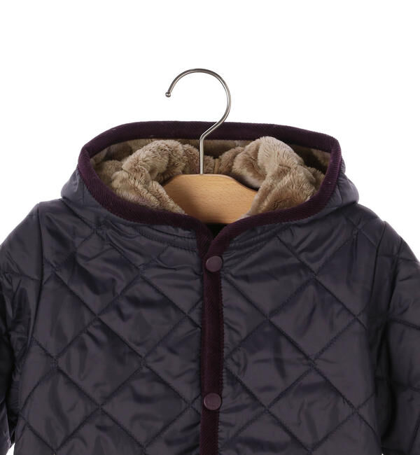 SHIPS KIDS「LAVENHAM:フェイクファー フード ジャケット(90～140cm)」|その他|