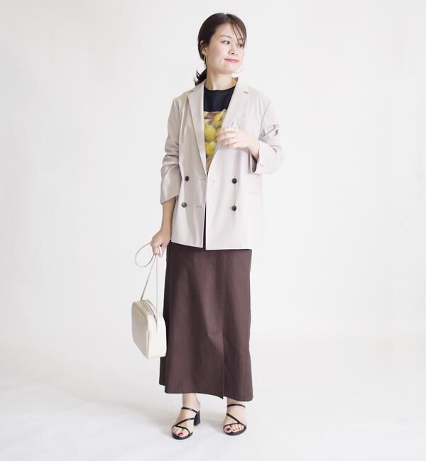 SHIPS for women「コットンツイルダブルジャケット」|テーラードジャケット|