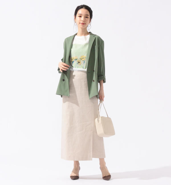 SHIPS for women「コットンツイルダブルジャケット」|テーラードジャケット|