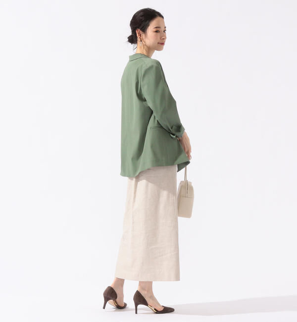 SHIPS for women「コットンツイルダブルジャケット」|テーラードジャケット|