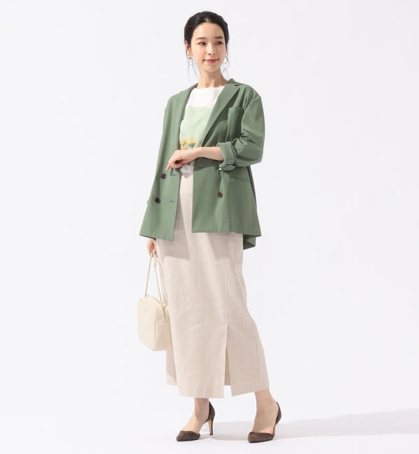 SHIPS for women「コットンツイルダブルジャケット」|テーラードジャケット|