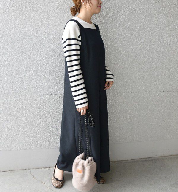 SHIPS any「SHIPS any: ウールライク オールインワン」|オールインワン|