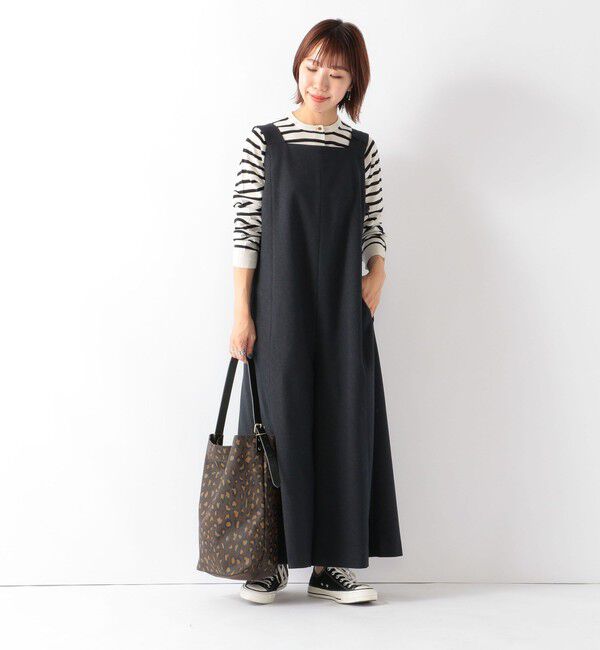 SHIPS any「SHIPS any: ウールライク オールインワン」|オールインワン|