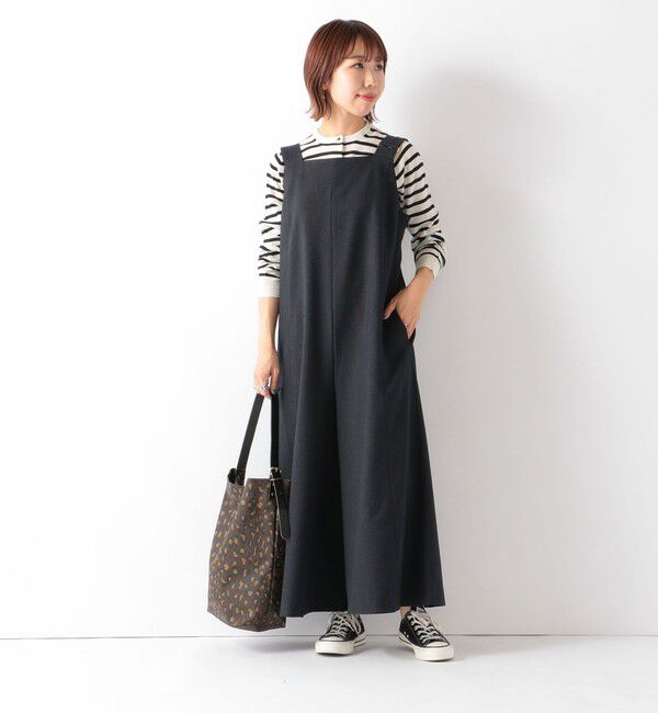 SHIPS any「SHIPS any: ウールライク オールインワン」|オールインワン|