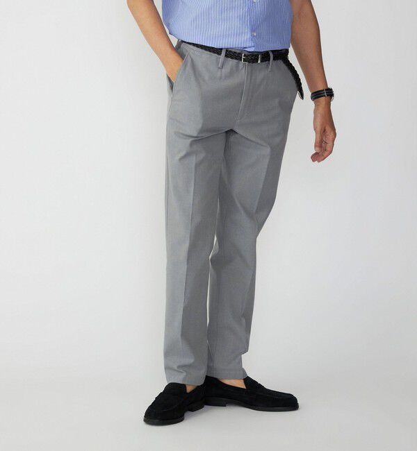 SHIPS「SHIPS: ノープリーツ 4WAY ストレッチ パンツ」|スラックス|