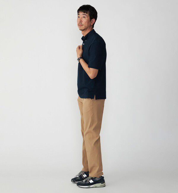 SHIPS「SHIPS: ノープリーツ 4WAY ストレッチ パンツ」|スラックス|