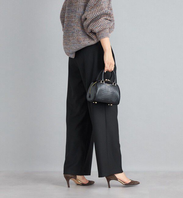 SHIPS for women「〈手洗い可能〉2タックワイドパンツ◇」|その他|