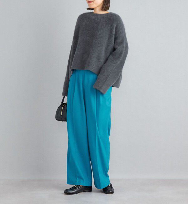 SHIPS for women「〈手洗い可能〉2タックワイドパンツ◇」|その他|