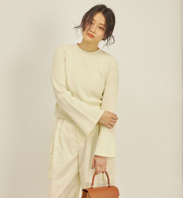 SHIPS for women「製品染め ワッフル プルオーバー」|Tシャツ・カットソー|