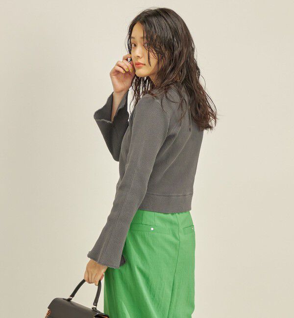 SHIPS for women「製品染め ワッフル プルオーバー」|Tシャツ・カットソー|