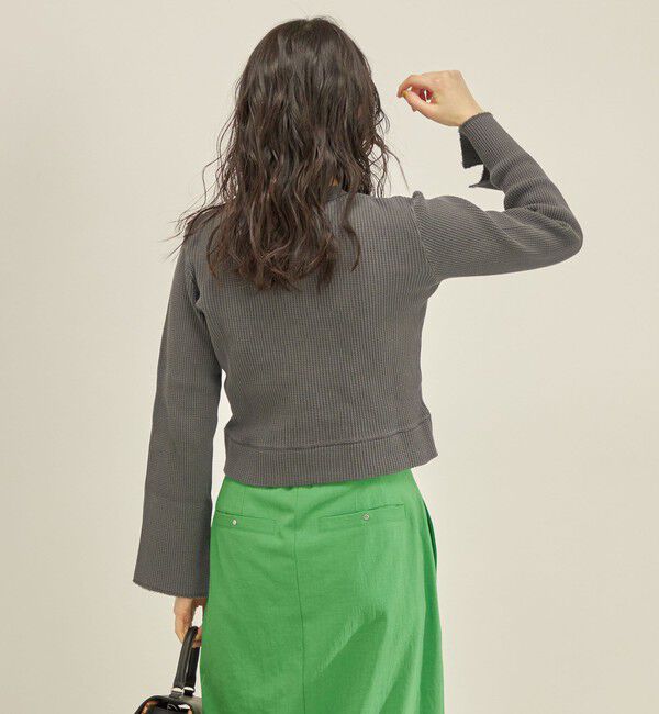 SHIPS for women「製品染め ワッフル プルオーバー」|Tシャツ・カットソー|