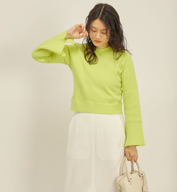 SHIPS for women「製品染め ワッフル プルオーバー」|Tシャツ・カットソー|