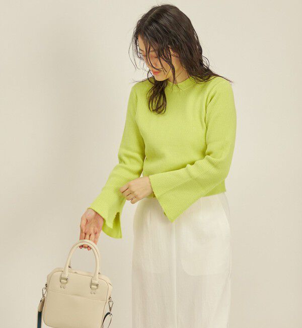 SHIPS for women「製品染め ワッフル プルオーバー」|Tシャツ・カットソー|