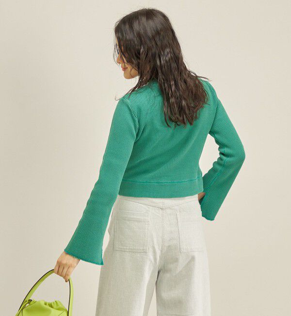 SHIPS for women「製品染め ワッフル プルオーバー」|Tシャツ・カットソー|