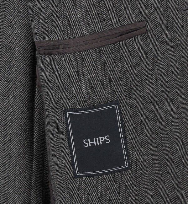 SHIPS「SHIPS: マーリン アンド エヴァンス社製生地  ジャケット」|テーラードジャケット|