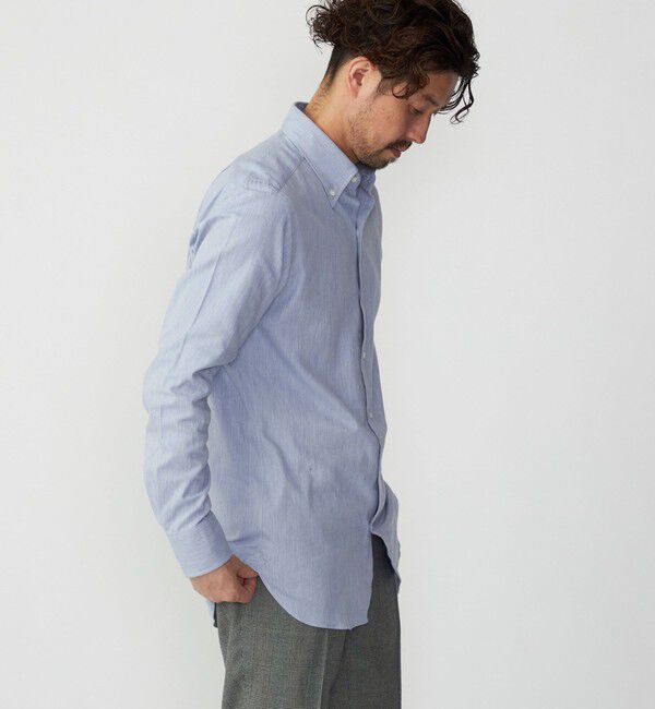 SHIPS「SHIPS: コンテンポラリー ボタンダウン ネル シャツ」|シャツ・ブラウス|