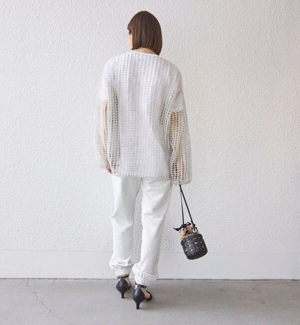 SHIPS for women「〈手洗い可能〉モヘヤ メッシュ プルオーバー◇」|ニット・セーター|