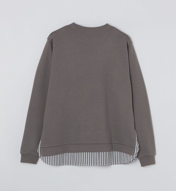 SHIPS「*SHIPS: シャツ レイヤード クルーネック スウェット」|スウェット・ジャージ|