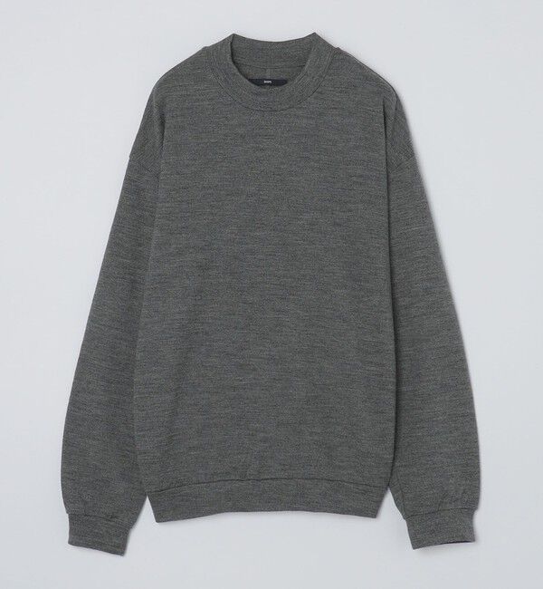 SHIPS「SHIPS: 〈抗菌消臭〉 ミルドウール ジャージー モックネック 長袖 ニットソー」|Tシャツ・カットソー|