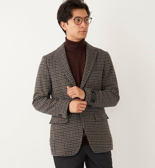 SHIPS Colors 「SHIPS Colors:NOVALAN ツイード S2B ジャケット」|テーラードジャケット|