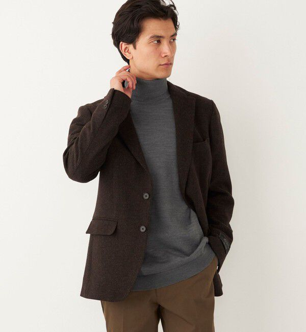 SHIPS Colors 「SHIPS Colors:NOVALAN ツイード S2B ジャケット」|テーラードジャケット|