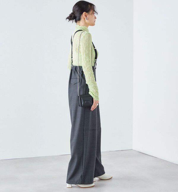 SHIPS for women「〈手洗い可能〉リンクル フラワー レース タートル 」|Tシャツ・カットソー|