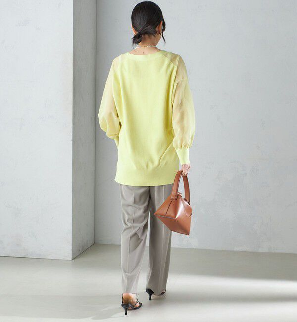 SHIPS for women「〈手洗い可能〉強撚 へビー ツイル ストレート パンツ 24SS ◇」|その他|