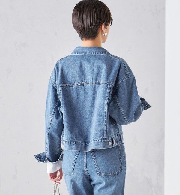 SHIPS for women「〈洗濯機可能〉クロップド デニム ジャケット 24SS ◇」|その他|