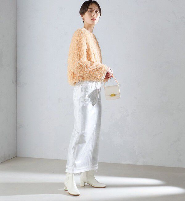 SHIPS for women「〈手洗い可能〉フェザー ヤーン プルオーバー 24SS ◇」|プルオーバー|