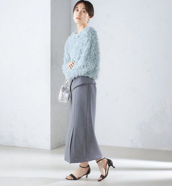 SHIPS for women「〈手洗い可能〉フェザー ヤーン プルオーバー 24SS ◇」|プルオーバー|