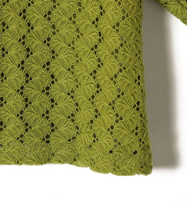 SHIPS for women「* 〈手洗い可能〉バルファス レース ショート プルオーバー 24SS ◇」|Tシャツ・カットソー|