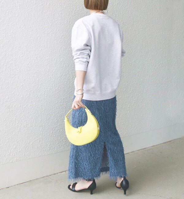 SHIPS for women「【WEB限定】〈手洗い可能〉フリンジ ラメ タイト スカート」|スカート|