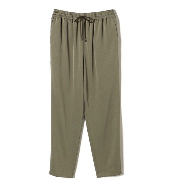 SHIPS for women「〈手洗い可能〉トリアセテート ドロスト  テーパード パンツ」|その他|