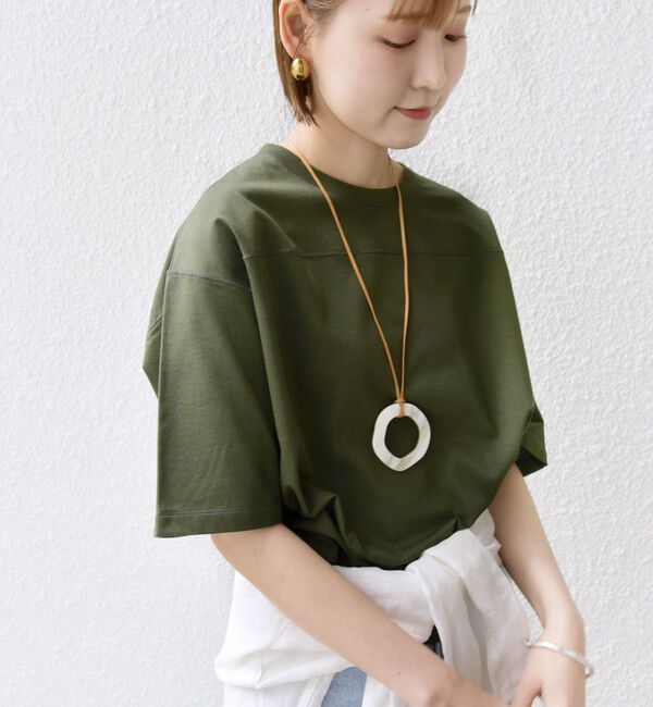 SHIPS for women「フットボール TEE」|Tシャツ・カットソー|