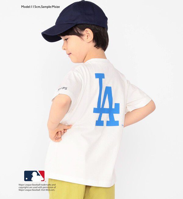 SHIPS KIDS「SHIPS KIDS:100～125cm / スヌーピー&times;MLB TEE」|Tシャツ・カットソー|