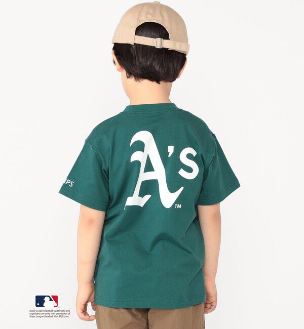 SHIPS KIDS「SHIPS KIDS:100～125cm / スヌーピー&times;MLB TEE」|Tシャツ・カットソー|