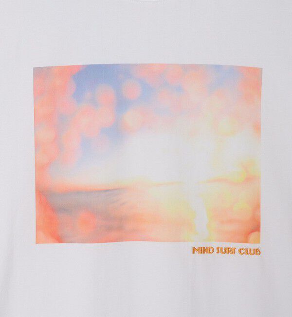 SHIPS any「SHIPS any: オーシャン フォトグラフ プリント ワンポイント 刺繍 Tシャツ◇」|Tシャツ・カットソー|