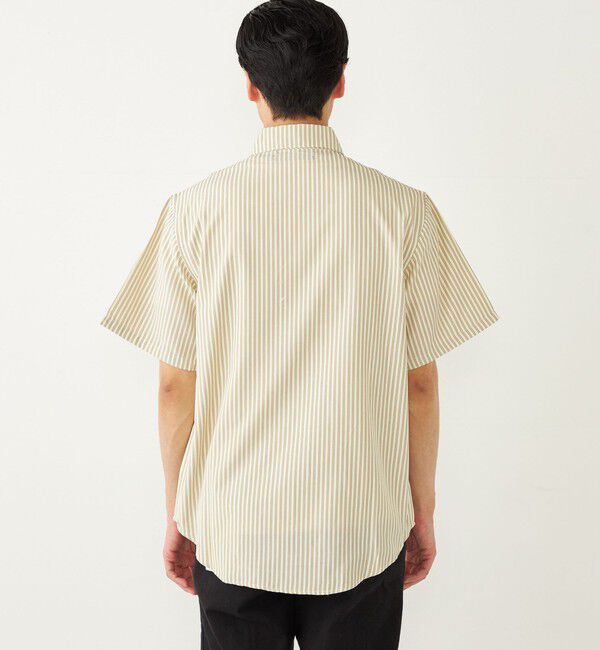 SHIPS Colors 「【SHIPS Colors別注】Engineer:ストライプ ショートスリーブ シャツ◇」|シャツ・ブラウス|