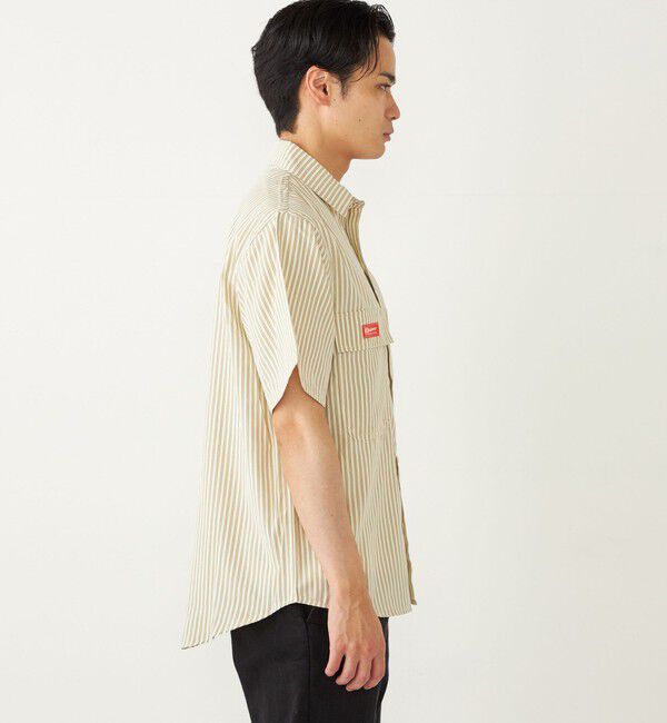 SHIPS Colors 「【SHIPS Colors別注】Engineer:ストライプ ショートスリーブ シャツ◇」|シャツ・ブラウス|