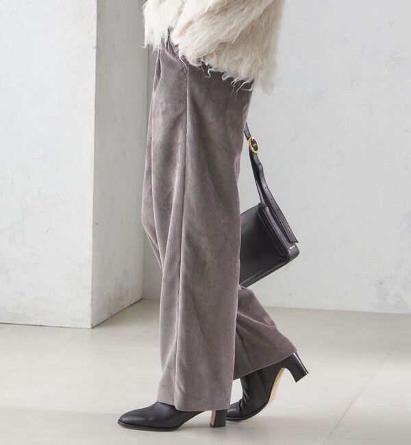 SHIPS for women「〈洗濯機可能〉コーデュロイ 2タック パンツ」|その他|