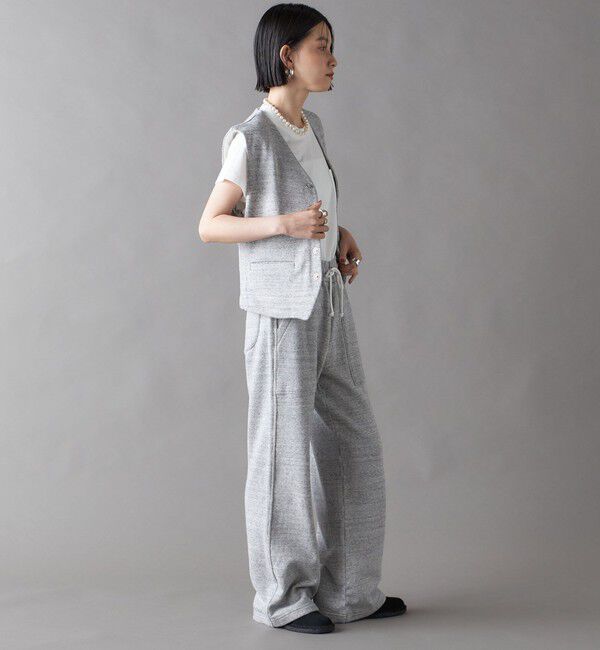 SHIPS for women「SHIPS NINE CASE:〈手洗い可能〉スウェット ベスト」|ベスト・ジレ|