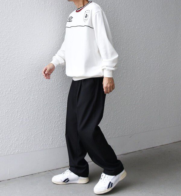 SHIPS any「【SHIPS any別注】UMBRO: 90s ロゴ サッカー スウェット (セットアップ対応)◇」|スウェット・ジャージ|