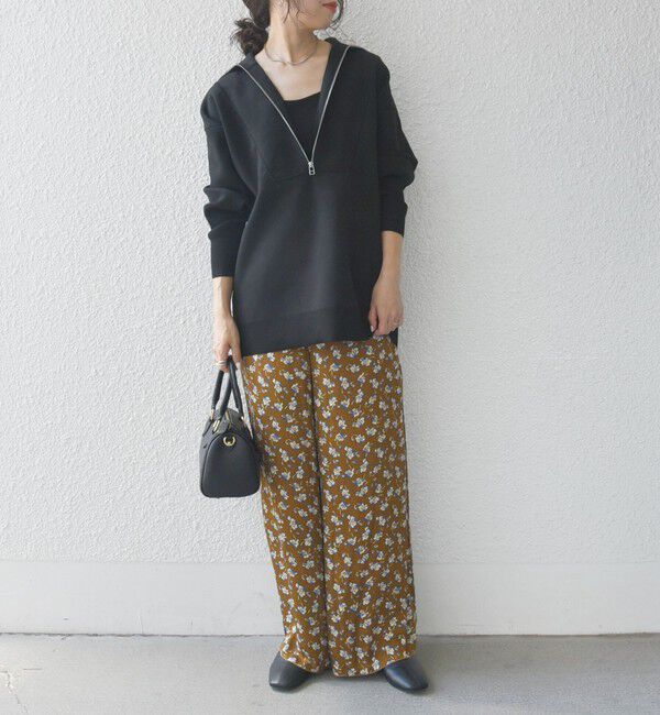 SHIPS any「SHIPS any:〈手洗い可能〉TROUILLET プチ フラワー ワイド パンツ」|その他|