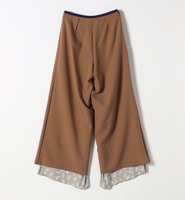 SHIPS any「SHIPS any:〈手洗い可能〉TROUILLET プチ フラワー ワイド パンツ」|その他|