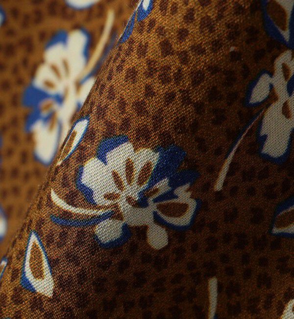 SHIPS any「SHIPS any:〈手洗い可能〉TROUILLET プチ フラワー ワイド パンツ」|その他|