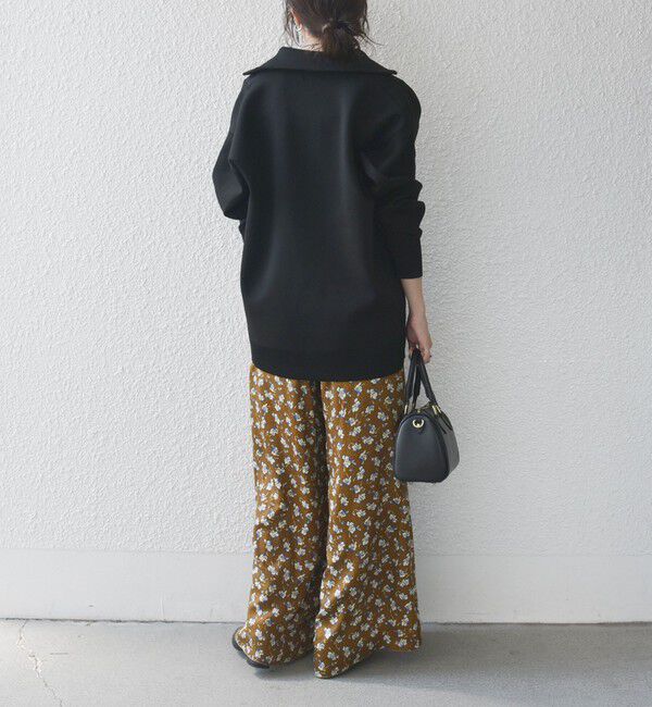 SHIPS any「SHIPS any:〈手洗い可能〉TROUILLET プチ フラワー ワイド パンツ」|その他|