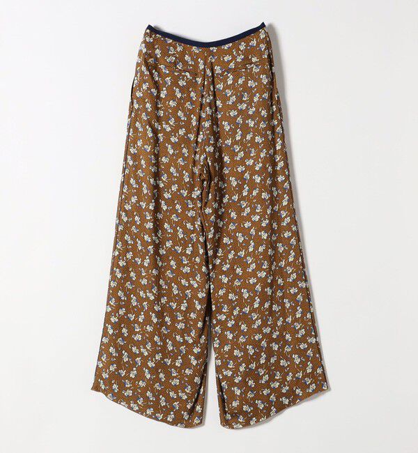 SHIPS any「SHIPS any:〈手洗い可能〉TROUILLET プチ フラワー ワイド パンツ」|その他|