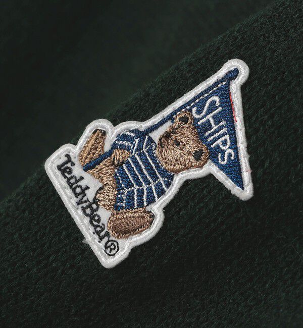 SHIPS Colors 「SHIPS Colors:〈洗濯機可能〉TeddyBear(R) ワンポイント ニット」|ニット・セーター|